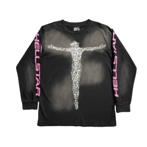 Hellstar Christ Long sleeve T-Shirt Black